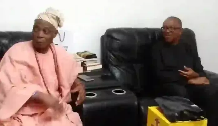 Peter Obi and Rashidi Ladoja