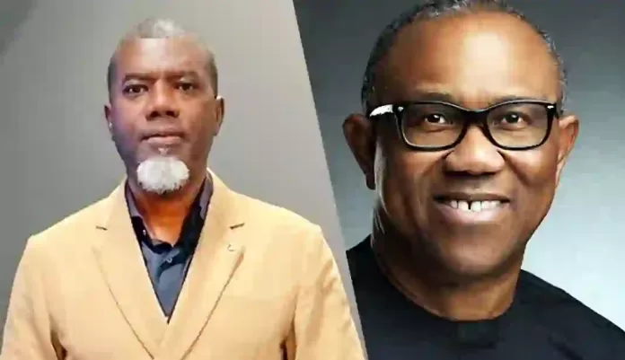 Reno Omokri and Peter Obi