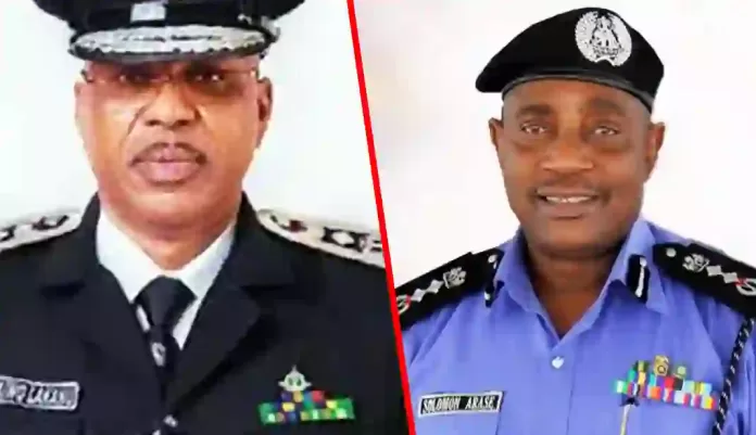 Taiwo Lakanu and Solomon Arase
