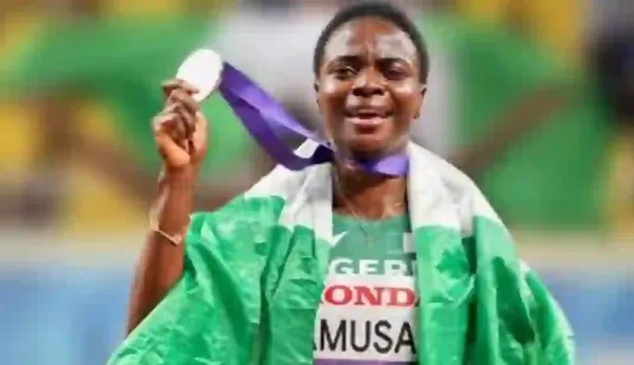 Tobi Amusan Wins Silver