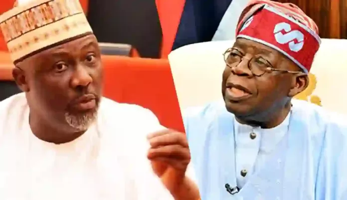 Dino Melaye and Bola Tinubu