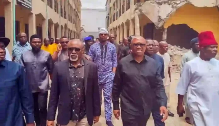 Obi Visits Trade Fair Complex