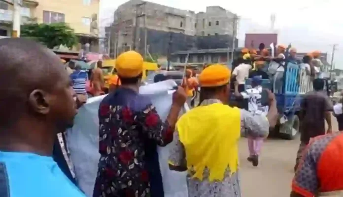 Protest in Lagos