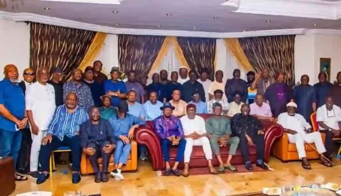 Rivers Elders Council Meet with Wike and Fubara