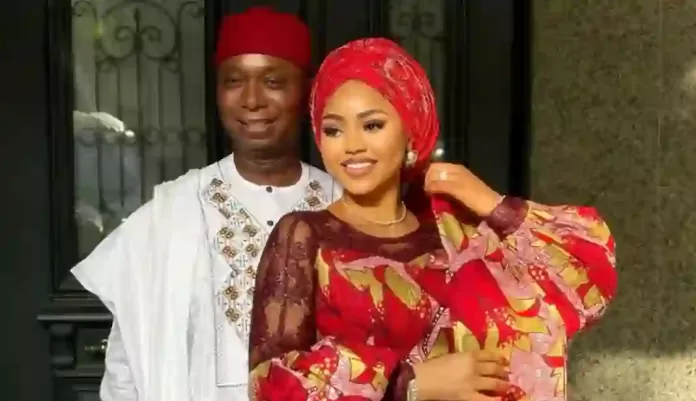 Senator Ned Nwoko and Regina Daniels