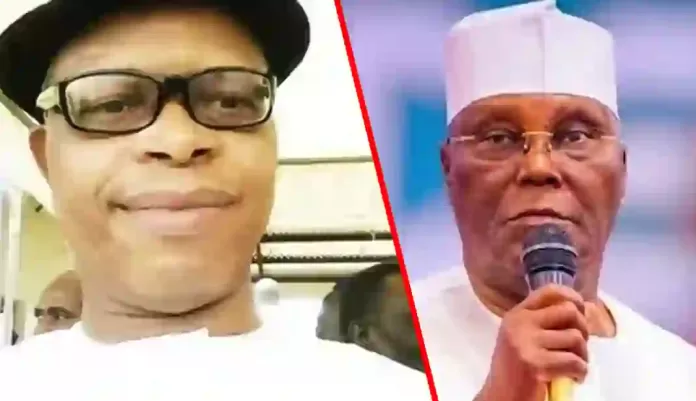 Steve Osuji and Atiku Abubakar