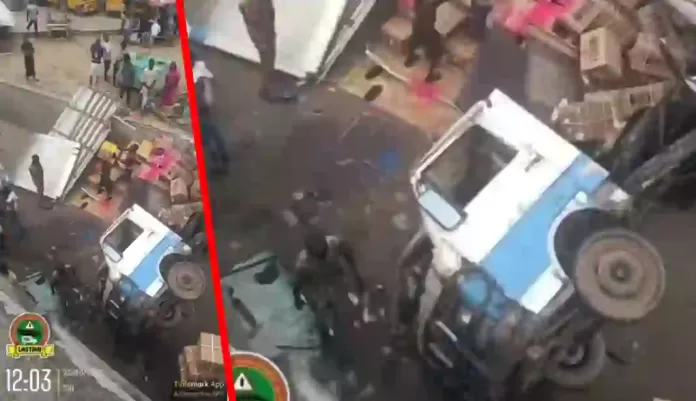Truck Accident in Oshodi