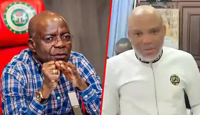 Alex Otti and Nnamdi Kanu Alex Otti and Nnamdi Kanu