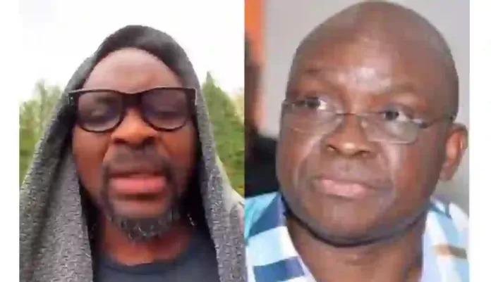 Ayodele Fayose and His Brother
