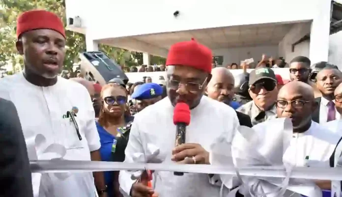 Gov Hope Uzodimma Commissions Imo Land Information Service