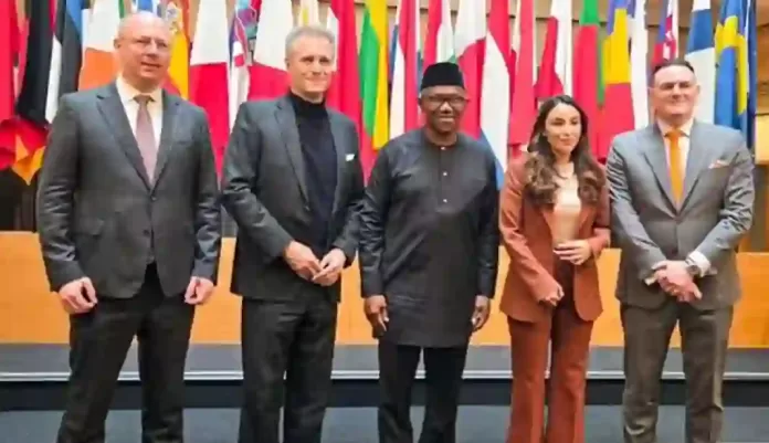 Peter Obi at European Parliament