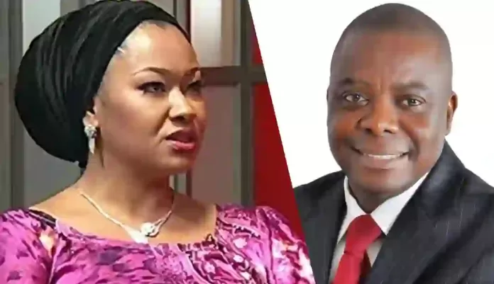 Senator Natasha Akpoti-Uduaghan and Senator Okey Ezea