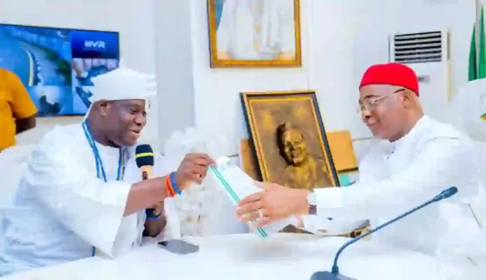 Southern Nigeria Monarchs and Hope Uzodimma