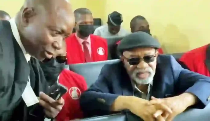 Chris Ngige in Court