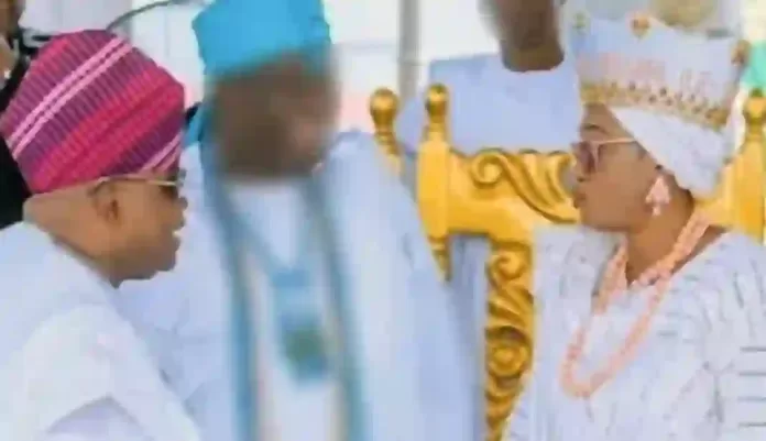 Governor Ademola Adeleke and Remi Tinubu