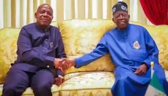 Governor Alex Otti and President Bola Tinubu