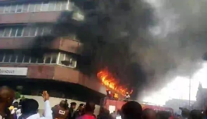 Great Nigeria House on Fire