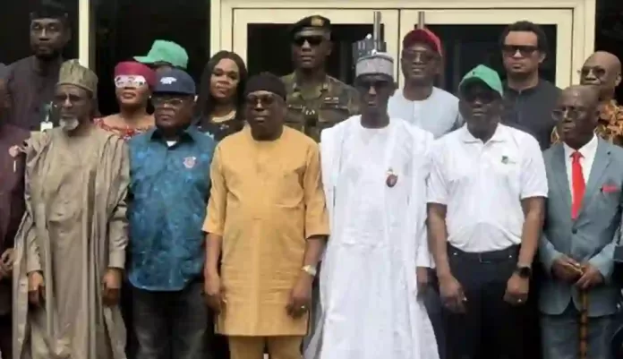 Nuhu Ribadu meet Fubara in Rivers State