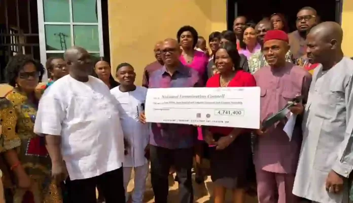 Peter Obi Visits NECO