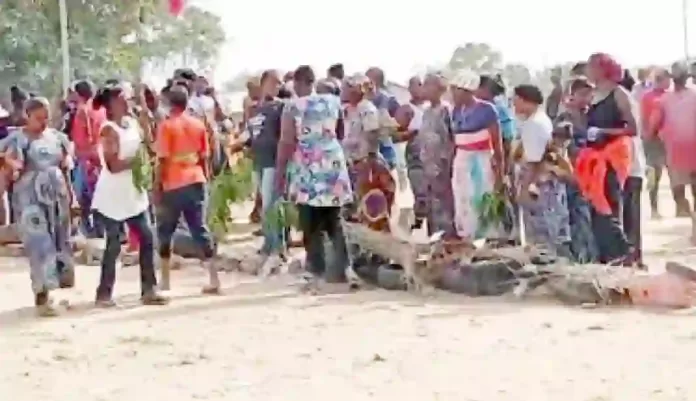 Protesting Adamawa Women
