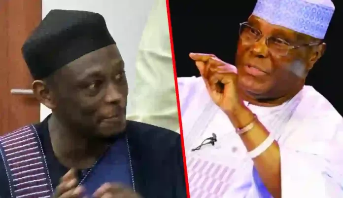 Abba Atiku Abubajar and his father Atiku Abubakar