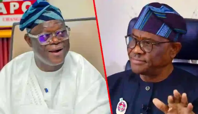 Ajibola Bashir and Nyesom Wike