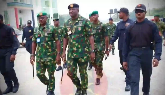 COAS- Lieutenant General Waidi Shaibu visit to 6 Division Nigerian Army