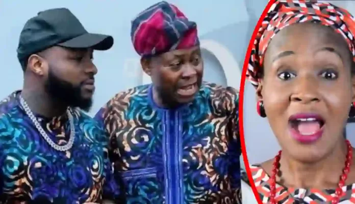 Davido and Kemi Olunloyo