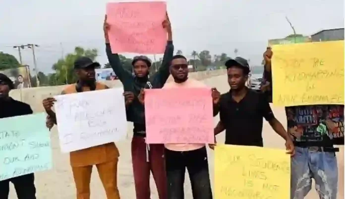 Ekpoma Residents Protest Incessant Kidnappings