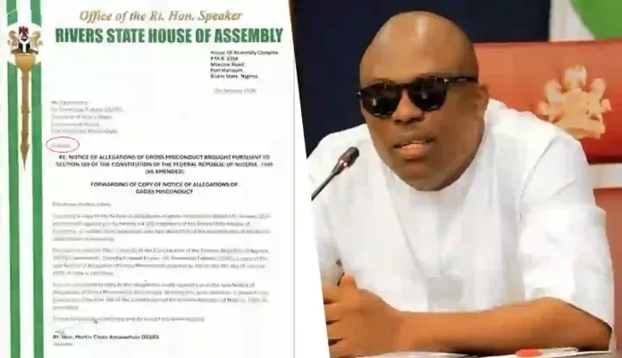 Fubara and Impeachment Notice