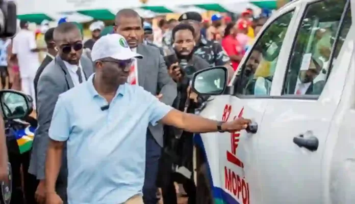 Gov Okpebholo Donates Ten Patrol Vehicles