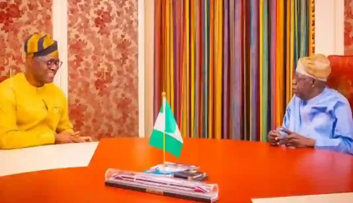 Gov Seyi Makinde visits President Bola Tinubu