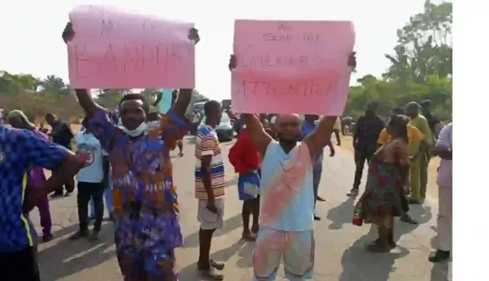 Protest in Onod over kidnapping