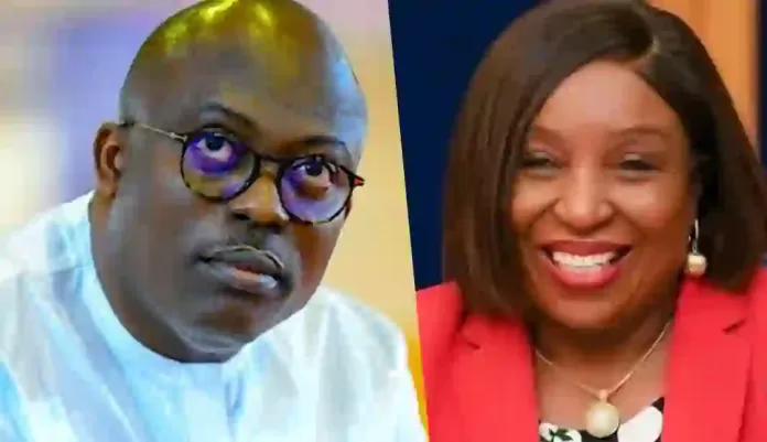 Simi Fubara and Professor Ngozi Odu
