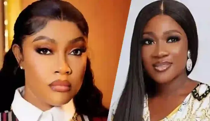 Angela Okorie and Mercy Johnson