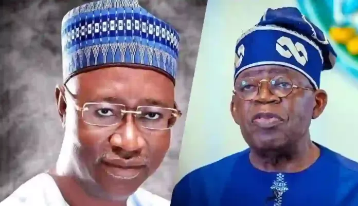 Kashim Imam and Bola Tinubu Kashim Imam and Bola Tinubu