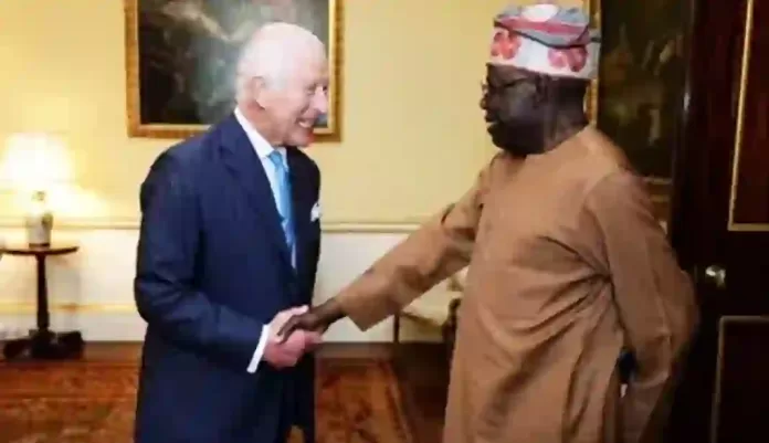King Charles and Bola Tinubu King Charles and Bola Tinubu
