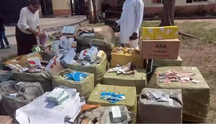 NAFDAC Uncovers Warehouse in Lagos NAFDAC Uncovers Warehouse in Lagos