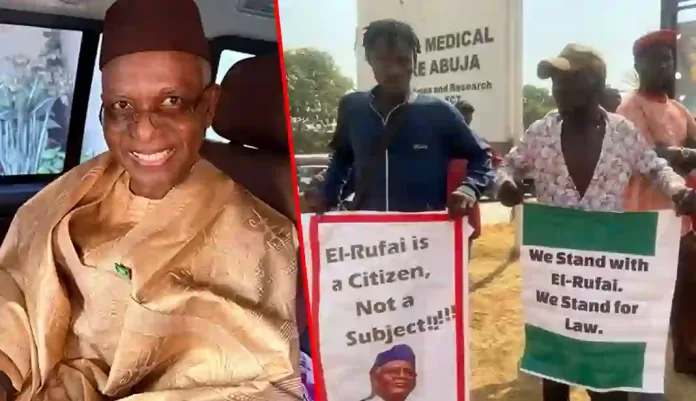 Nasir El-Rufai arrives EFCC Office Nasir El-Rufai arrives EFCC Office