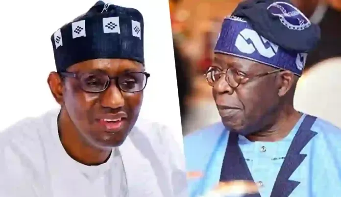 Nuhu Ribadu and Bola Tinubu