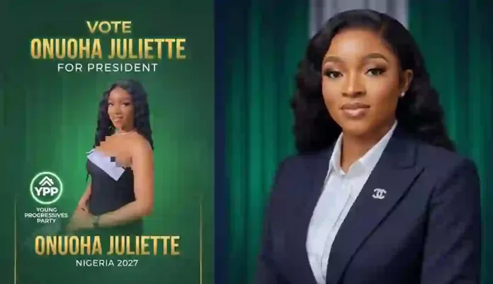 Onuoha Julette for President