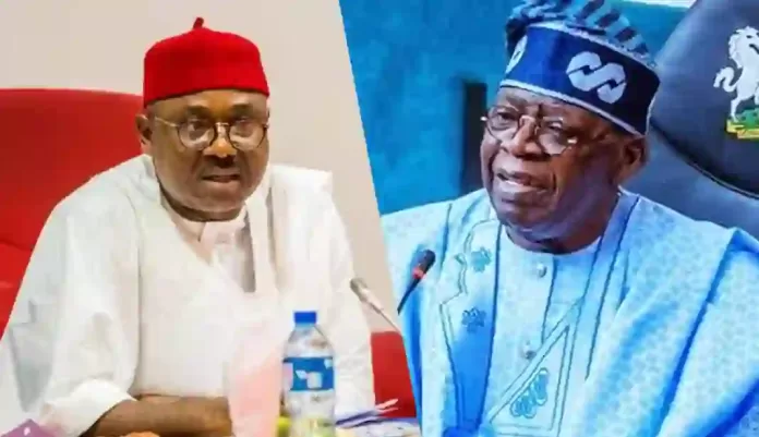 Senator Kenneth Ezeand Bola Ahmed Tinubu