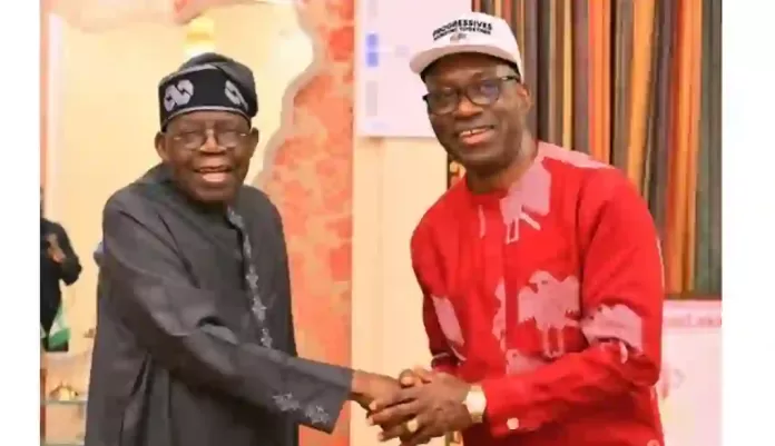 Bola Tinubu and Charles Soludo