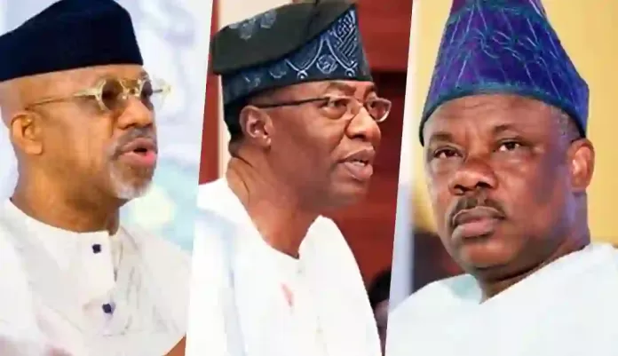 Dapo Abiodun and Gbenga Daniel and Ibikunle Amosun