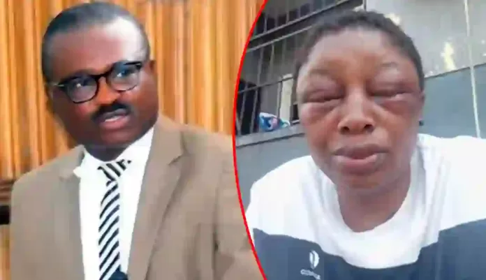 Dickson Agbor and his wife Glory Agbor