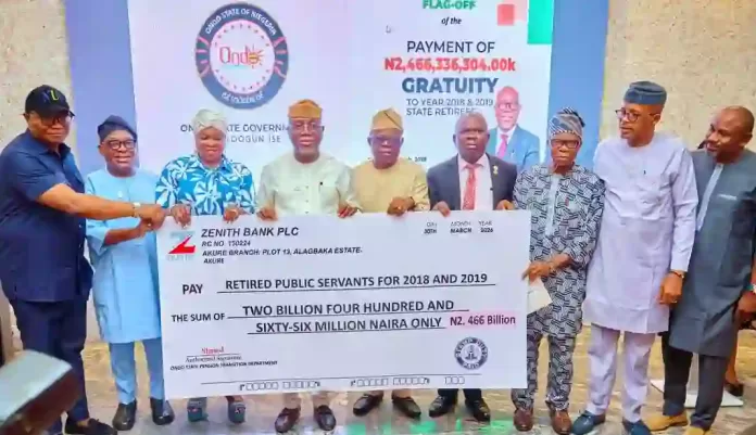 Ondo State Payment of Workers Pensioners