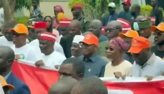 ADC Protest in Abuja
