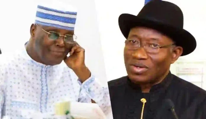 Atiku Abubakar and Goodluck Jonathan