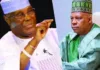 “You Can Call Him Bola, Call Him Adekunle, But He Is President Of Nigeria ” – Shettima Slams Atiku For Calling President Tinubu ‘Bola’ Atiku Abubakar and Kashim Shettima