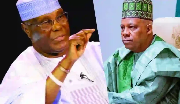 Atiku Abubakar and Kashim Shettima